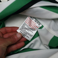 2001 Larsson #7 Celtic Vintage Umbro Home Football Shirt (S)