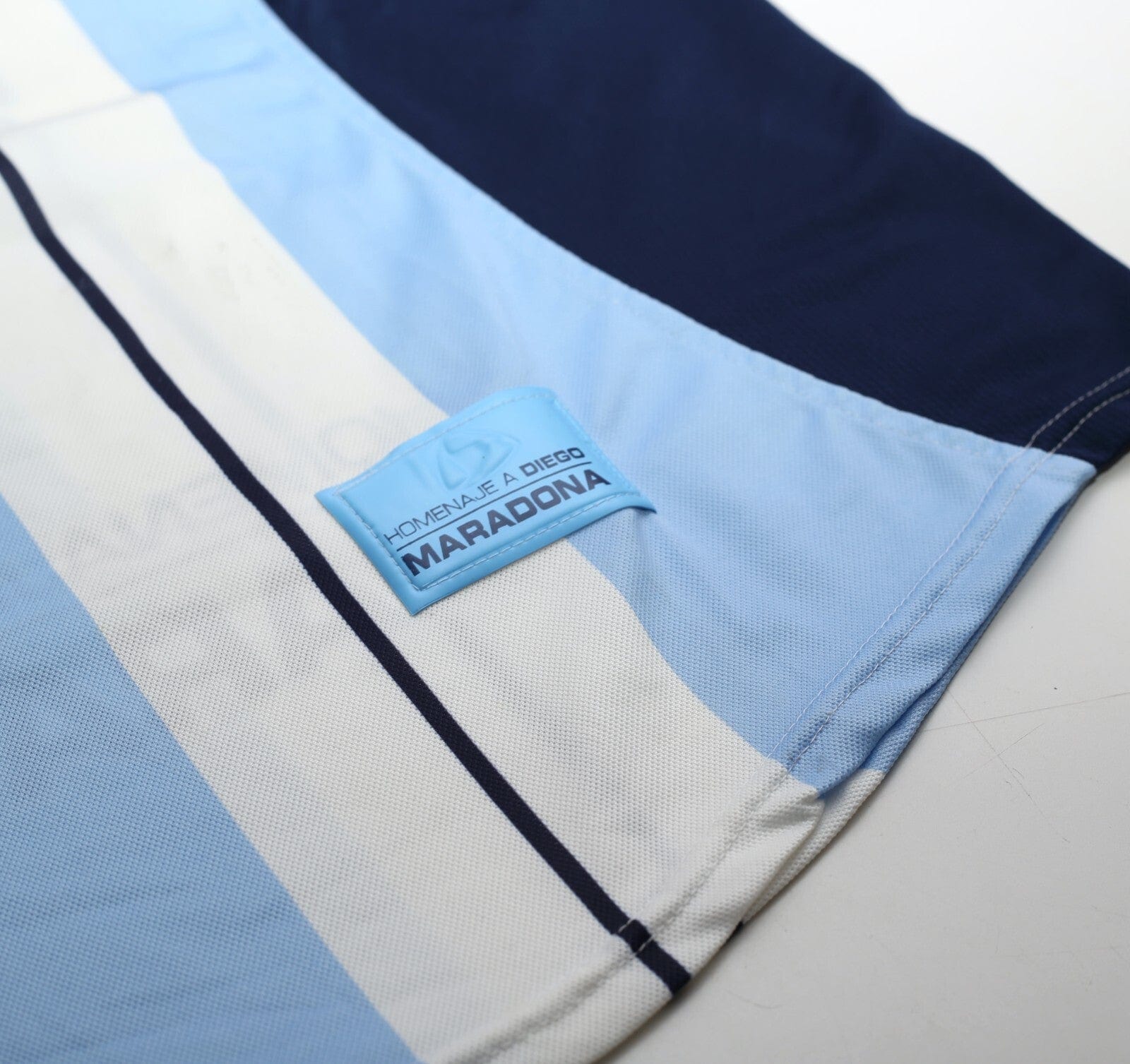 2001 MARADONA #10 Argentina Vintage FILA Testimonial Football Shirt (XL)