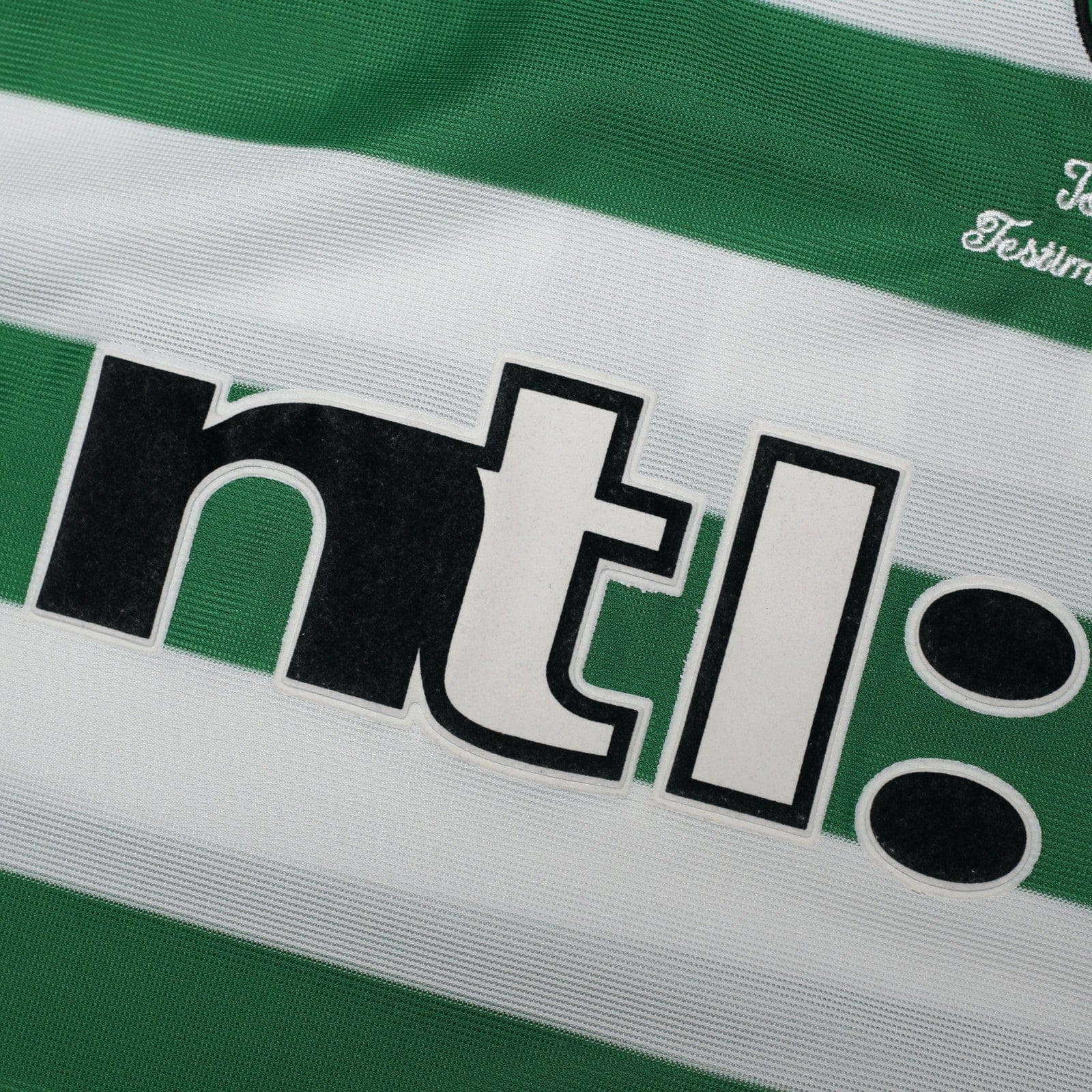 2001 Moravcik #10 Celtic Umbro Home Football Shirt (XL) Tom Boyd Testimonial