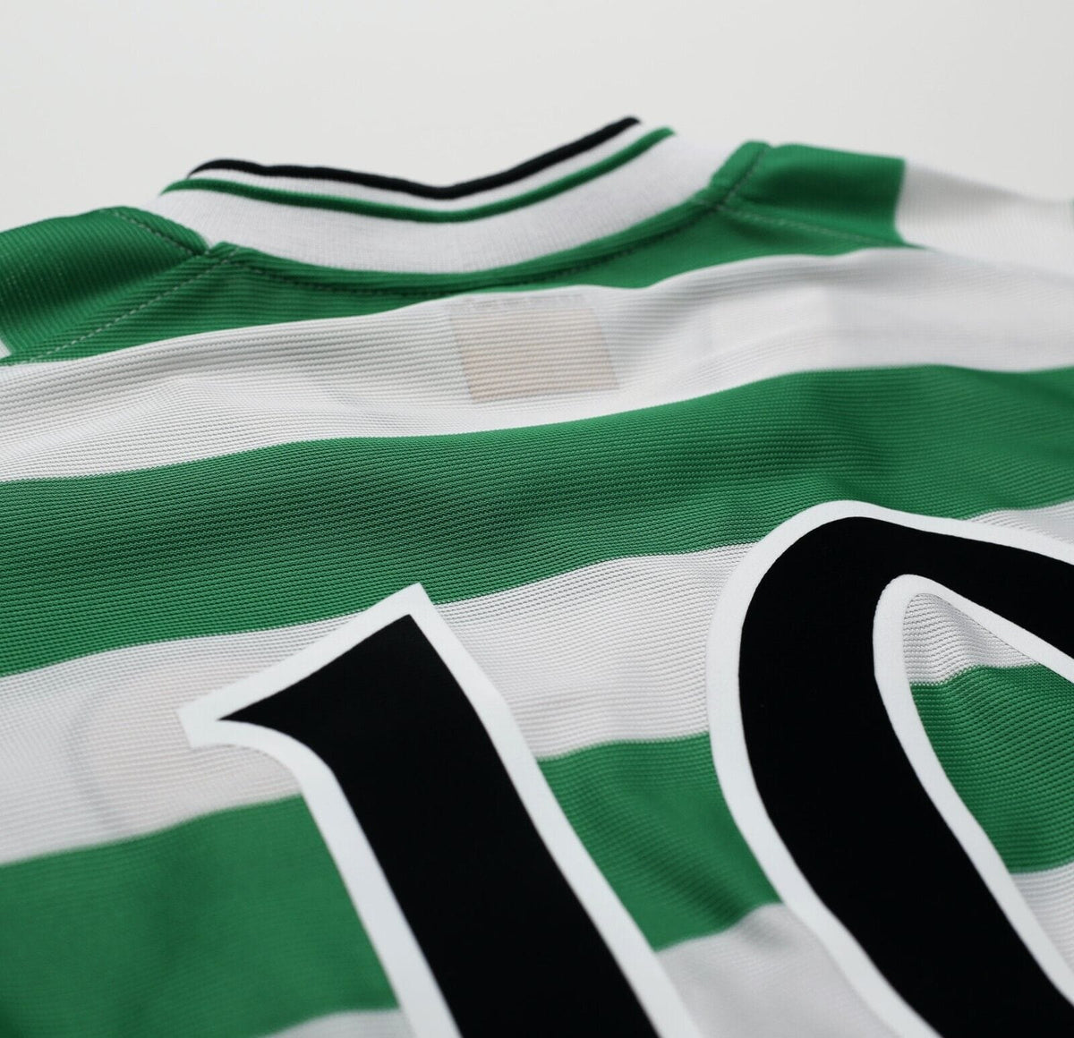 2001 MORAVCIK #10 Celtic Umbro Home Football Shirt (XL) TOM BOYD TESTIMONIAL