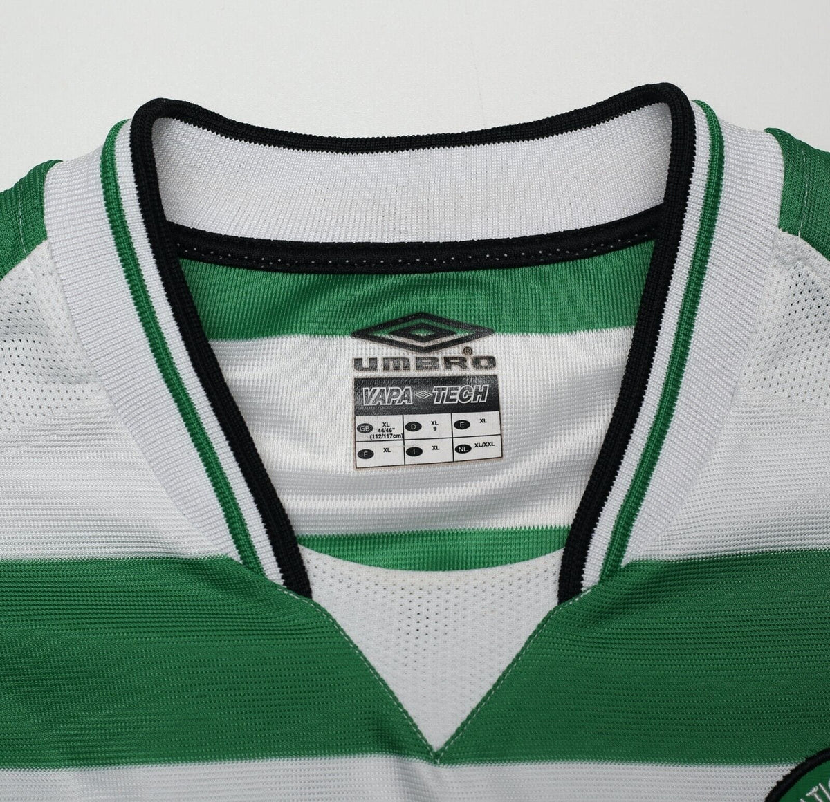 2001 MORAVCIK #10 Celtic Umbro Home Football Shirt (XL) TOM BOYD TESTIMONIAL