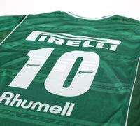 2001 PALMEIRAS #10 Vintage Rhumell Home Football Shirt Jersey (L) BNWT