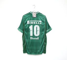 2001 PALMEIRAS #10 Vintage Rhumell Home Football Shirt Jersey (L) BNWT