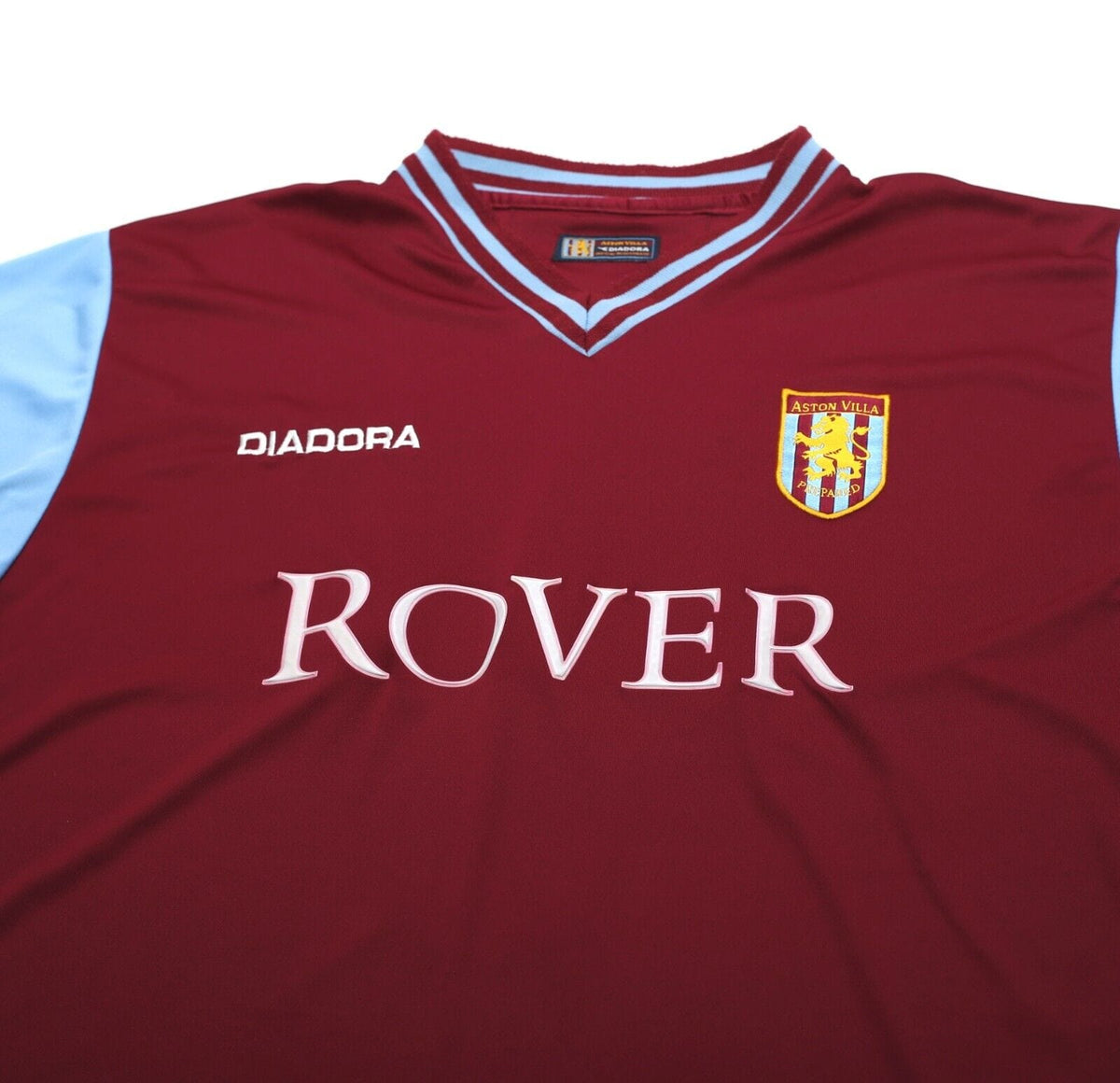 2002/03 ANGEL #8 Aston Villa Vintage Diadora Football Shirt Jersey (L)
