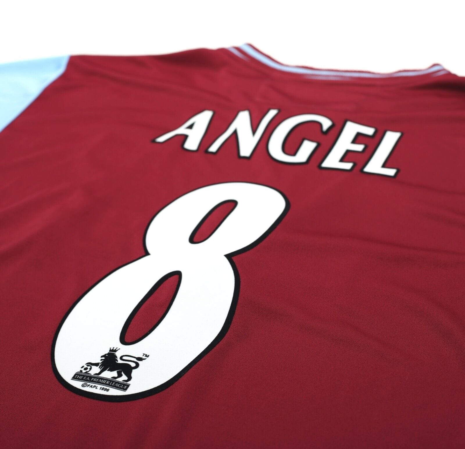 2002/03 ANGEL #8 Aston Villa Vintage Diadora Football Shirt Jersey