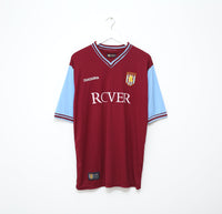 2002/03 ANGEL #8 Aston Villa Vintage Diadora Football Shirt Jersey (L)