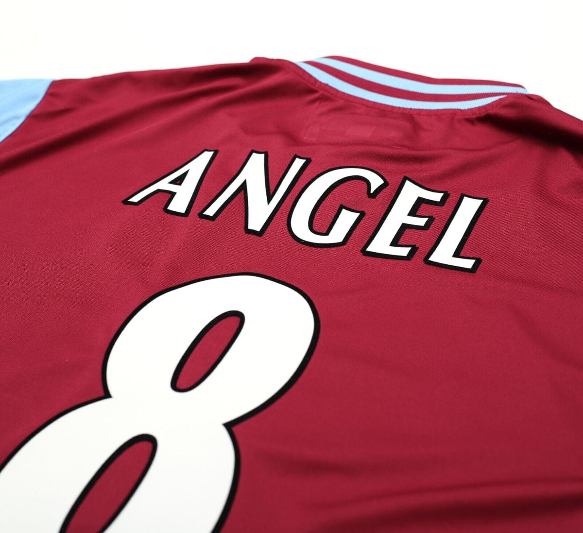 2002/03 ANGEL #8 Aston Villa Vintage Diadora Football Shirt
