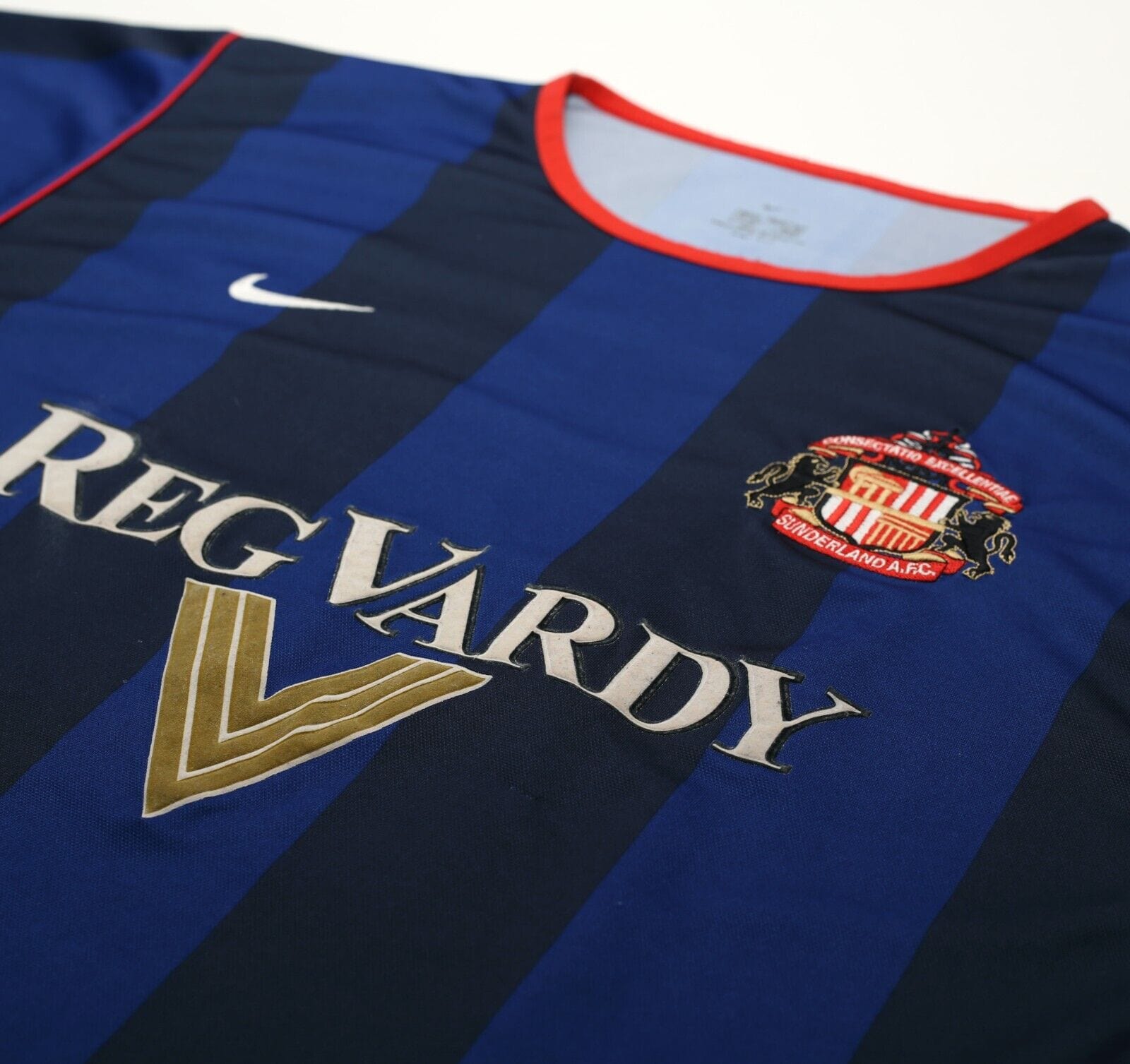 2002/03 ARCA #33 Sunderland Vintage Nike Away Football Shirt Jersey (XL)