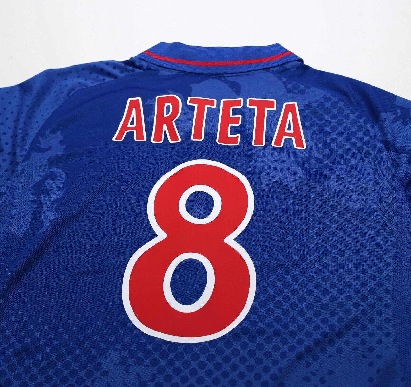 2002/03 ARTETA #8 Rangers Diadora CIS Cup Final Long Sleeve Football Shirt (XL)