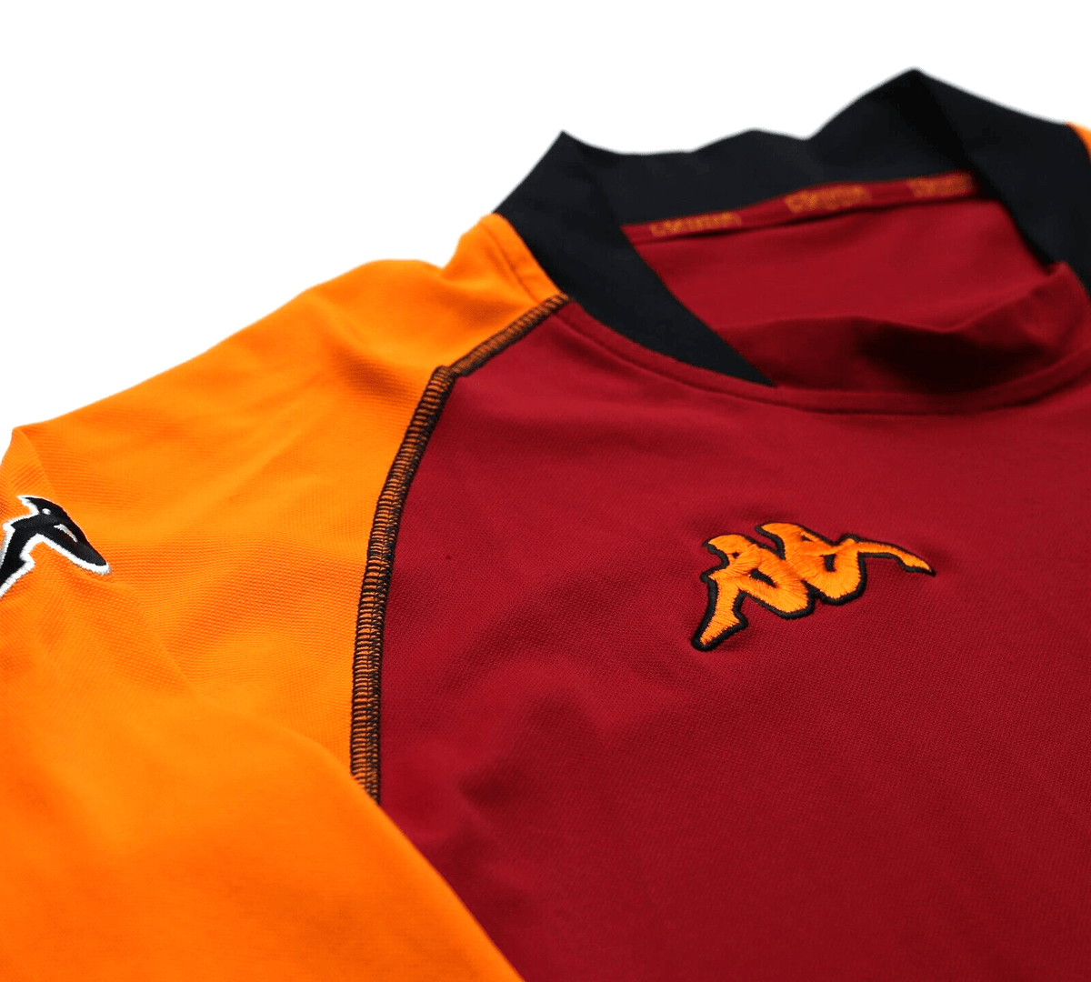 2002/03 AS ROMA Vintage UCL Kappa LS Football Shirt Jersey (L/XL 2002/03 AS ROMA Vintage UCL Kappa LS Football Shirt Jersey (L/XL