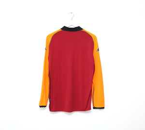 2002/03 AS ROMA Vintage UCL Kappa LS Football Shirt Jersey (L/XL) Totti Era