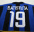 2002/03 BATISTUTA #19 Inter Milan Vintage Nike Home Football Shirt (S)