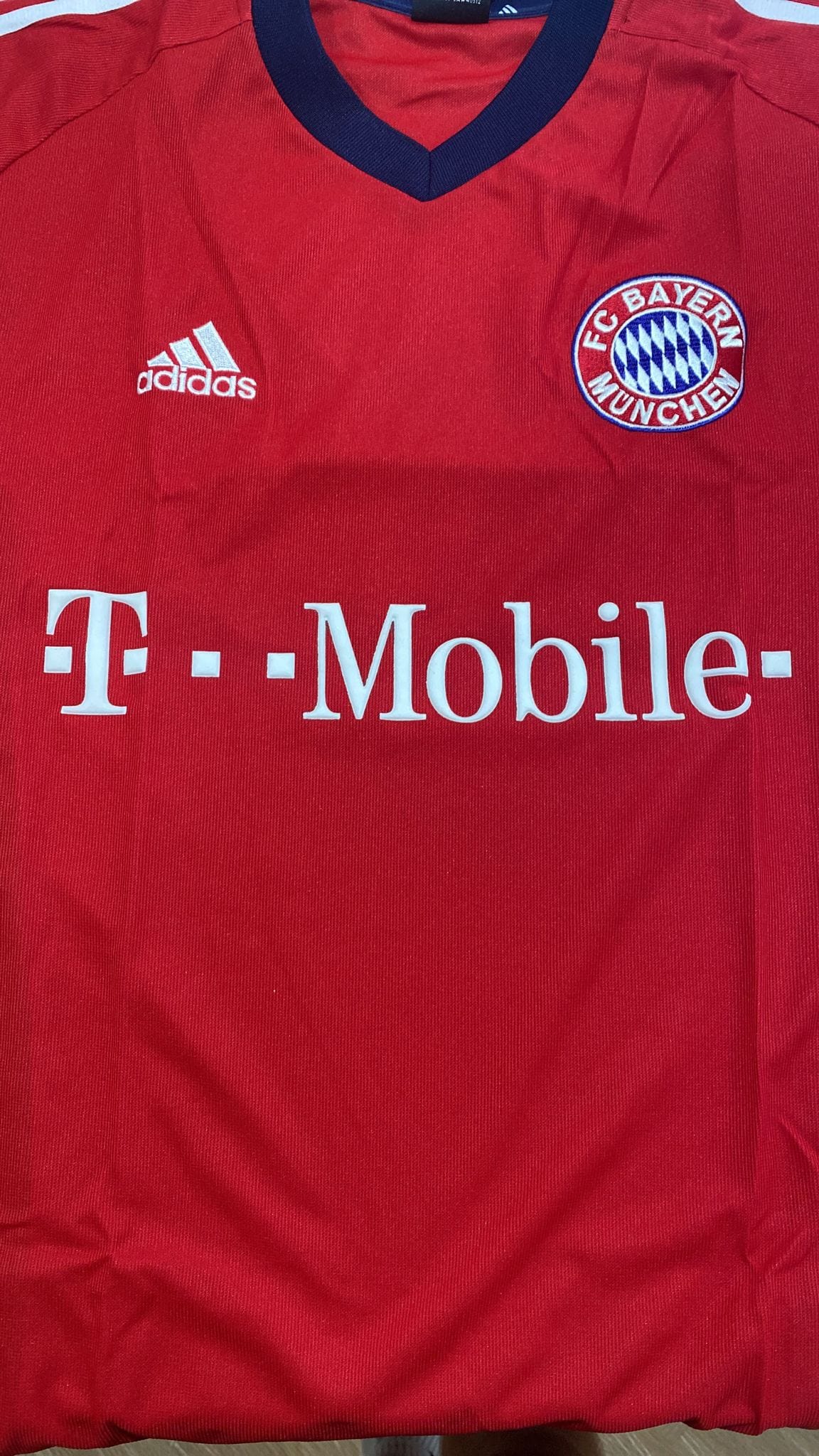 2002-03 Bayern Munich Home European Shirt BNWT (w/ UCL sleeve patches) XL