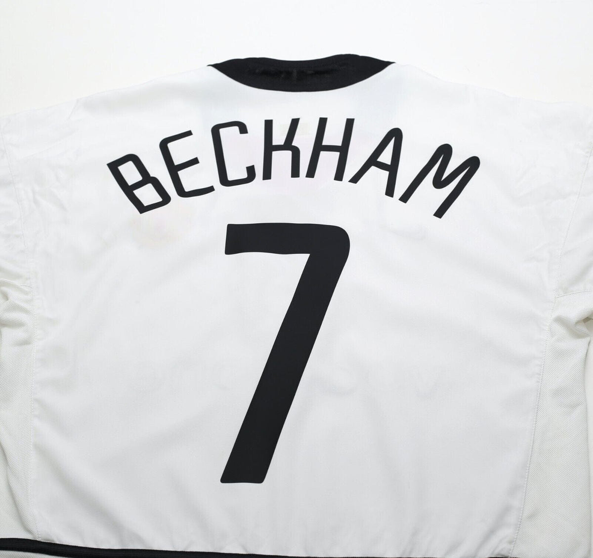 2002/03 BECKHAM #7 Manchester United Vintage Nike Away Football Shirt (S)