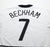 2002/03 BECKHAM #7 Manchester United Vintage Nike Away Football Shirt (S)