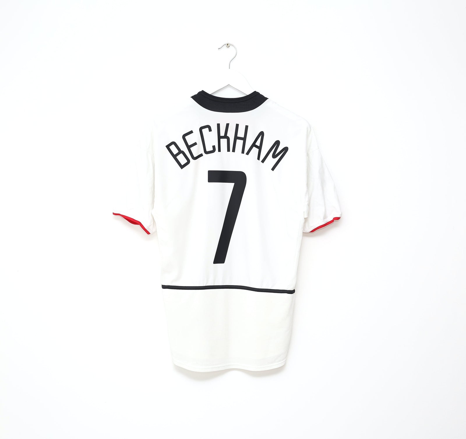 2002/03 BECKHAM #7 Manchester United Vintage Nike Away Football Shirt (S)