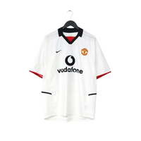 2002/03 Beckham #7 Manchester United Vintage Nike Away Shirt (L)