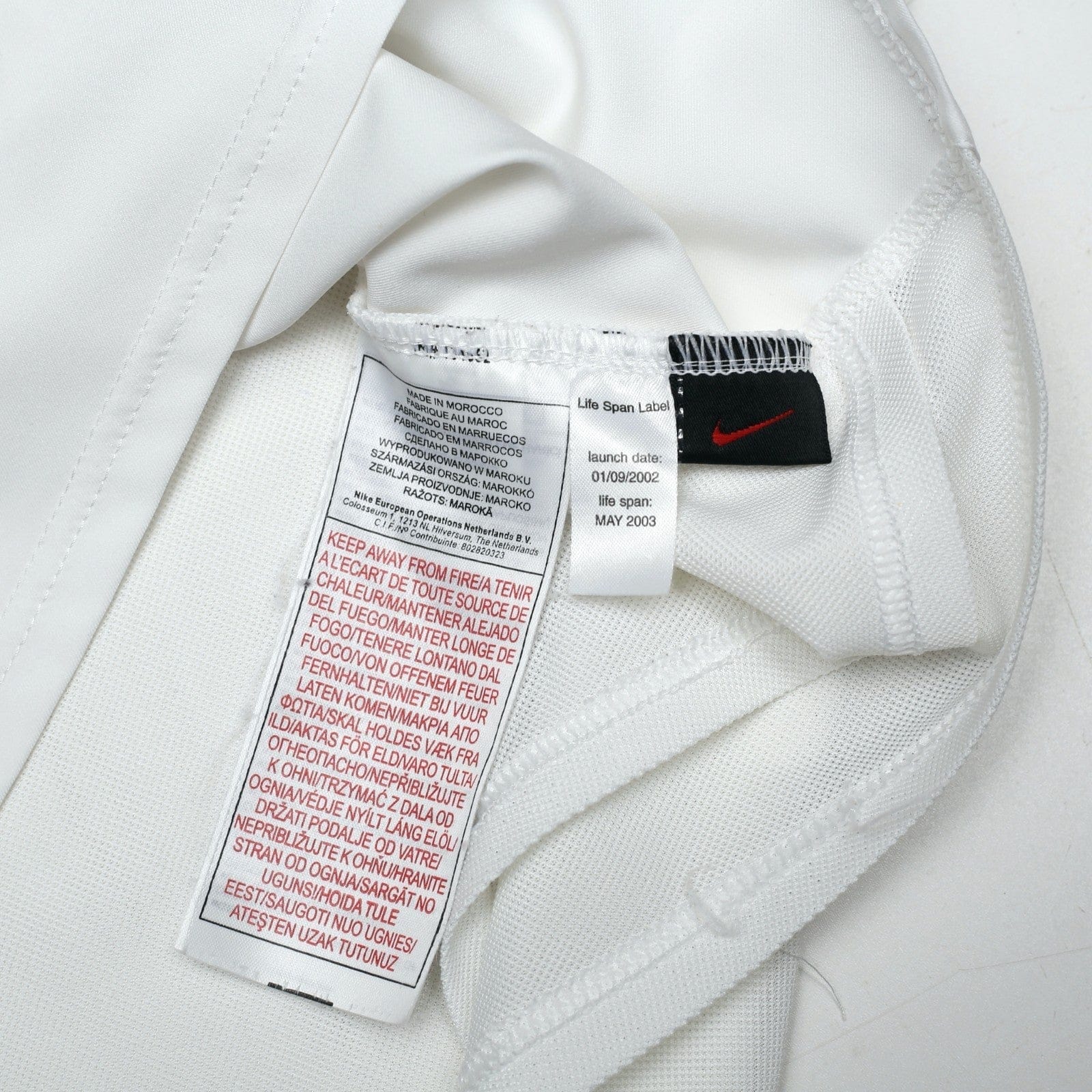 2002/03 Beckham #7 Manchester United Vintage Nike Away Shirt (L)