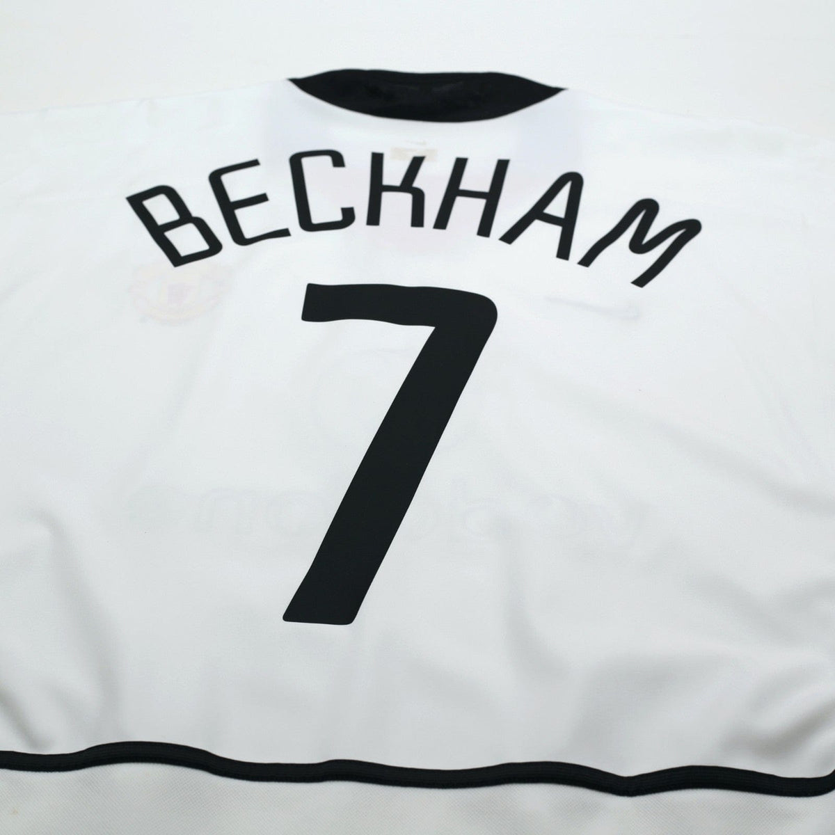 2002/03 Beckham #7 Manchester United Vintage Nike Away Shirt (L)