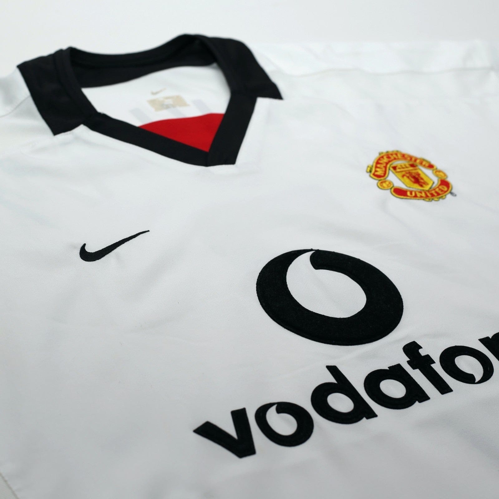 2002/03 Beckham #7 Manchester United Vintage Nike Away Shirt (L)