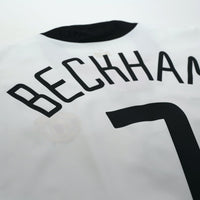 2002/03 Beckham #7 Manchester United Vintage Nike Away Shirt (L)