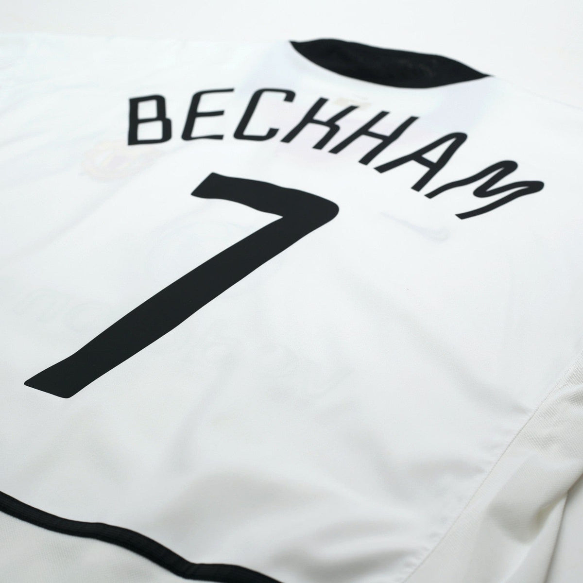 2002/03 Beckham #7 Manchester United Vintage Nike Away Shirt (L)
