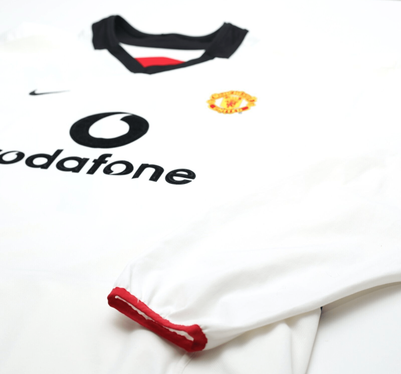【正規02-03 ManchesterU Away L/S Beckham#7】 2002-03 Manchester United Away L/S Shirt Beckham #7 - 9/10