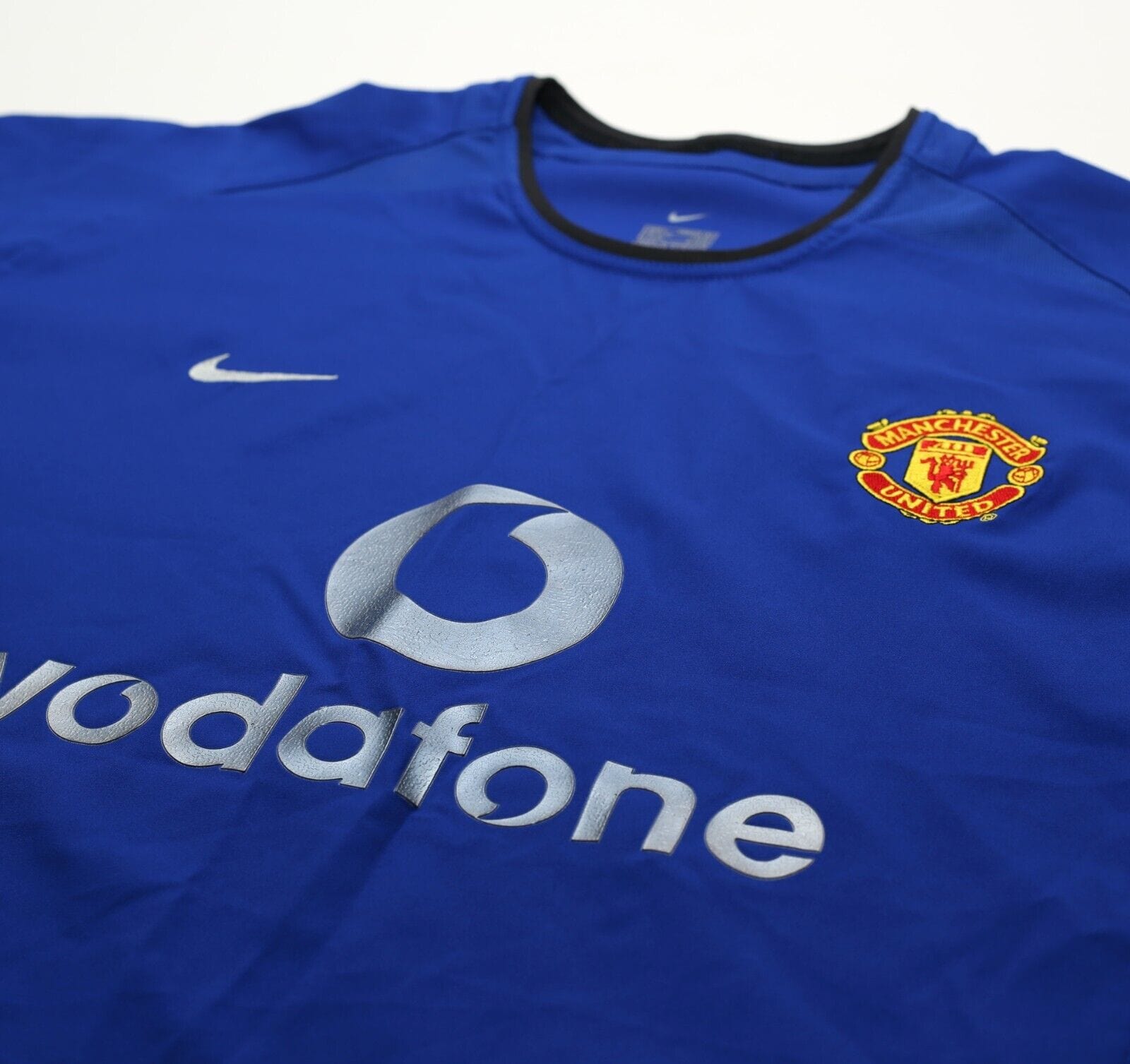 2002/03 BECKHAM #7 Manchester United Vintage Nike Third Football Shirt (L)