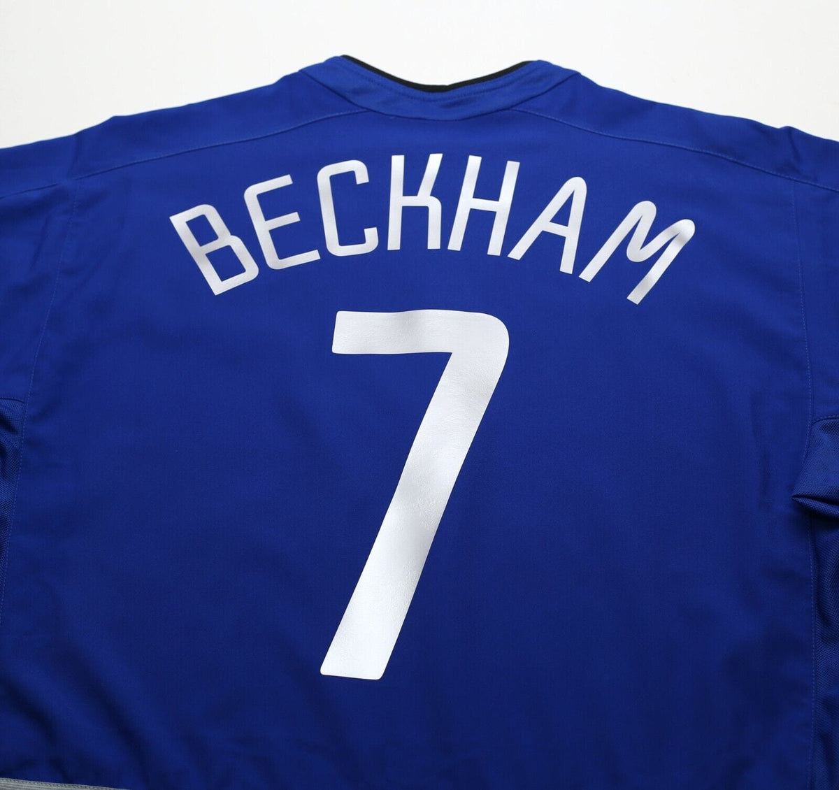2002/03 BECKHAM #7 Manchester United Vintage Nike Third Football Shirt (L)