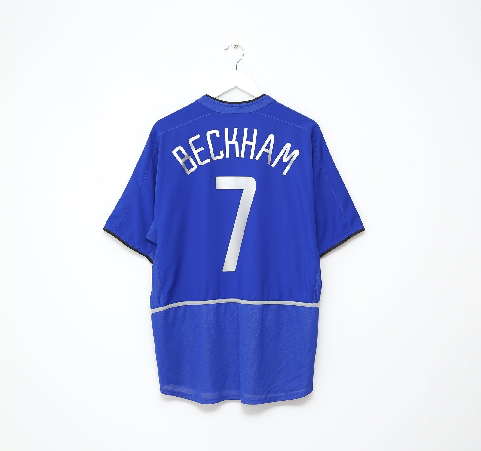 2002/03 BECKHAM #7 Manchester United Vintage Nike Third Football Shirt (L)