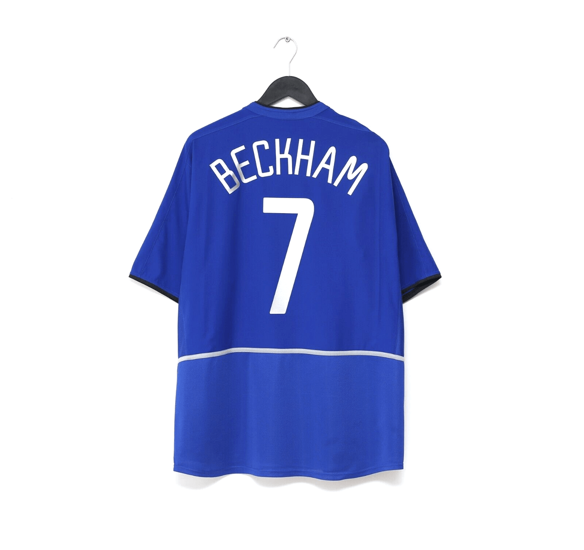 2002/03 BECKHAM #7 Manchester United Vintage Nike Third Football Shirt (XL)