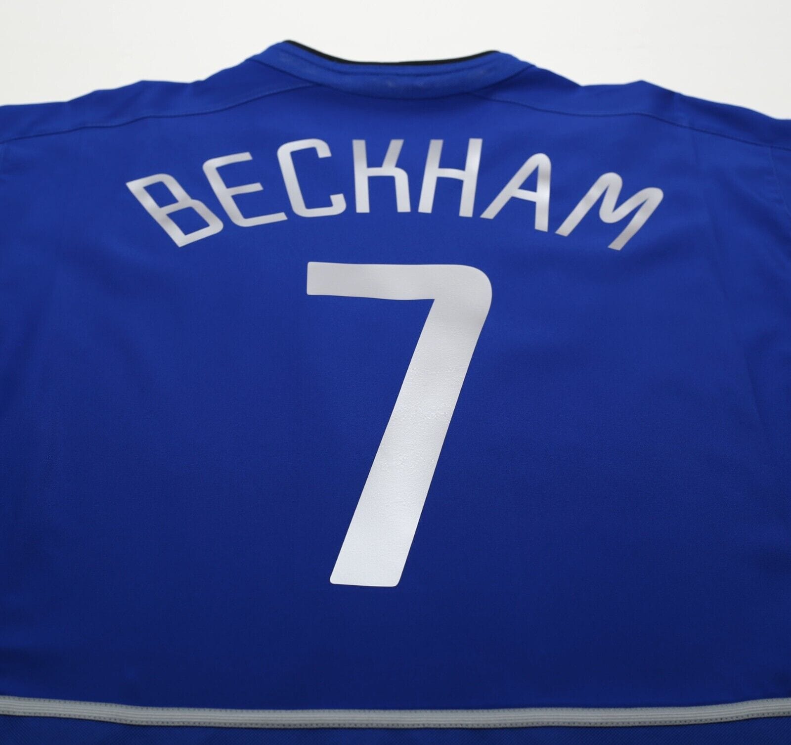 2002/03 BECKHAM #7 Manchester United Vintage Nike Third Football Shirt (XL)