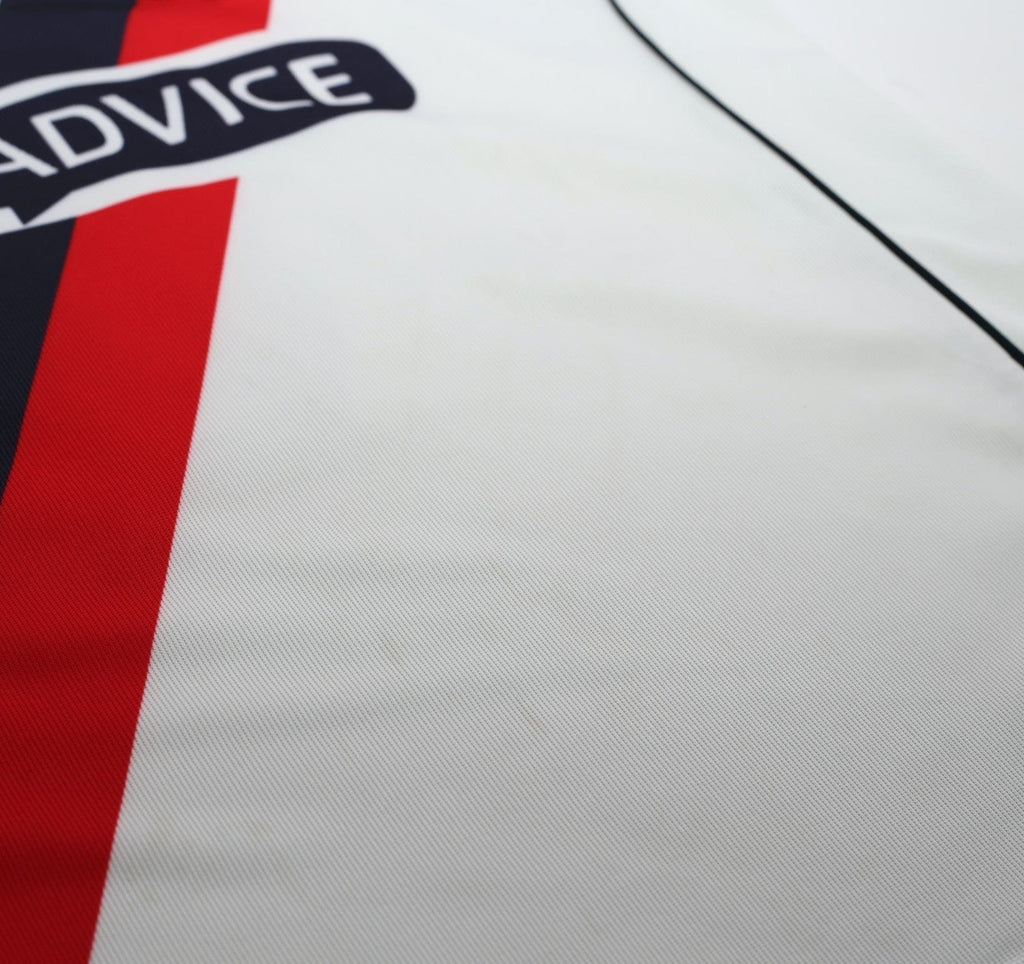 2002/03 BENARBIA #8 Manchester City Vintage LCS Away Football Shirt (L)