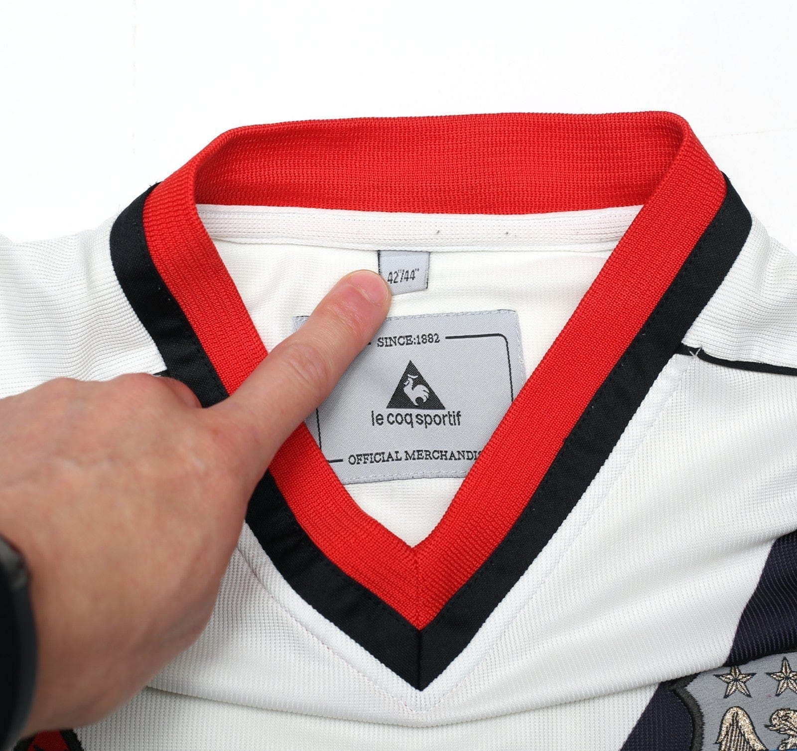 2002/03 BENARBIA #8 Manchester City Vintage LCS Away Football Shirt (L)