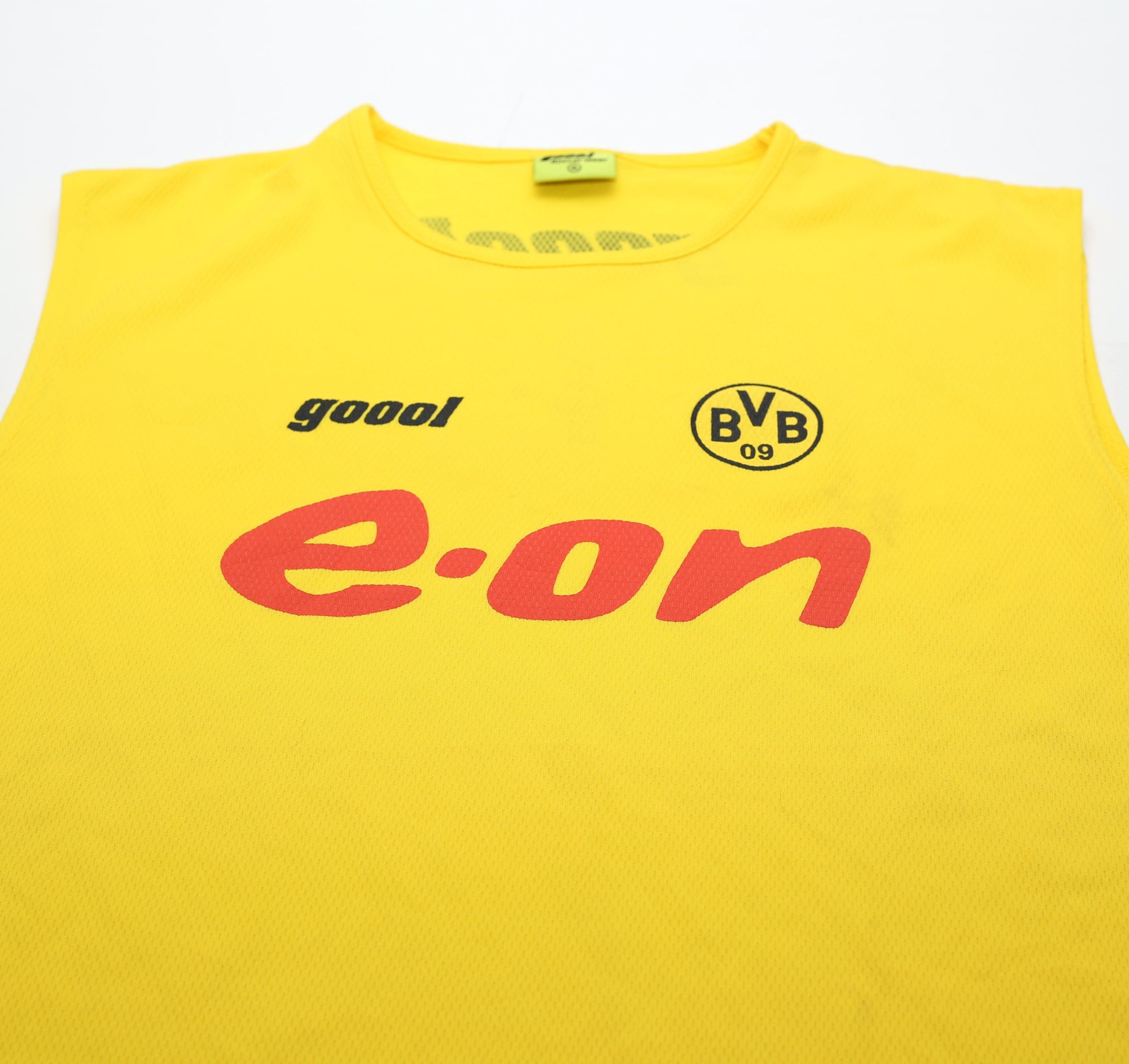 2002/03 BORUSSIA DORTMUND Vintage Goool Football Training Vest (XL)