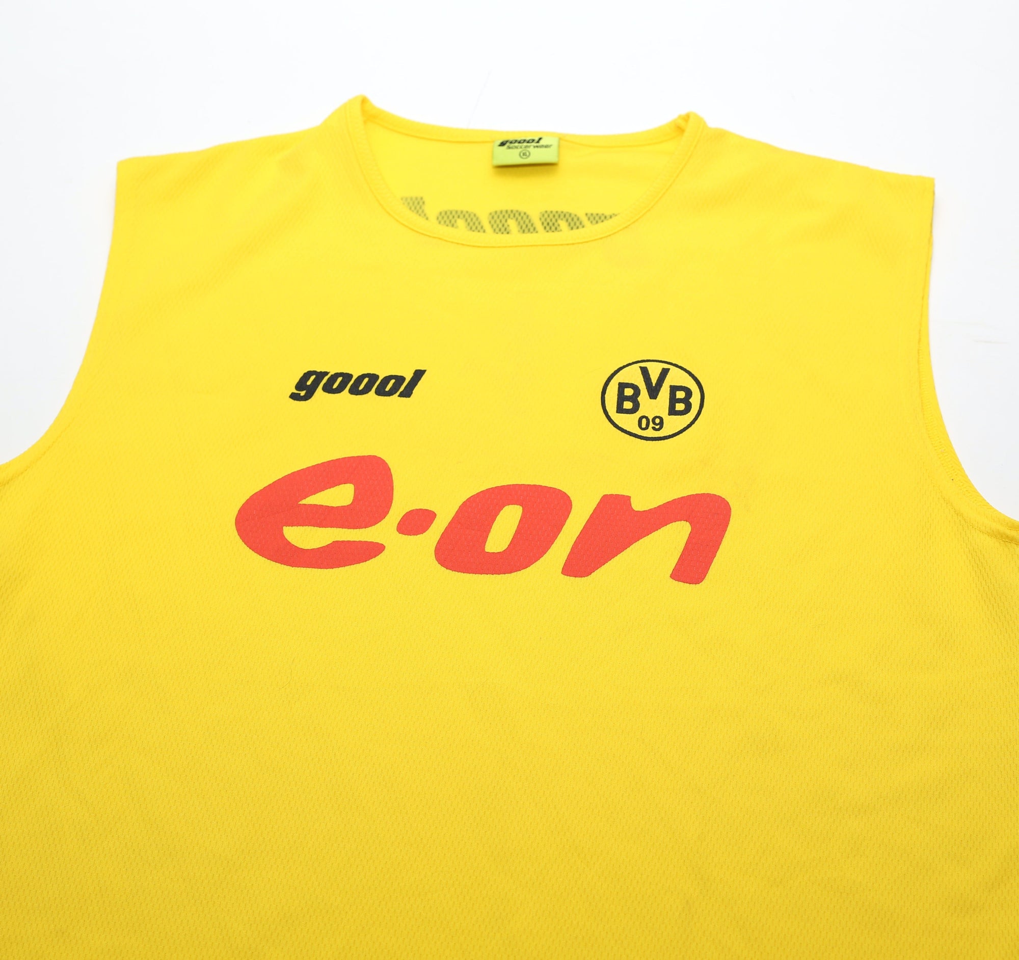 2002/03 BORUSSIA DORTMUND Vintage Goool Football Training Vest (XL)
