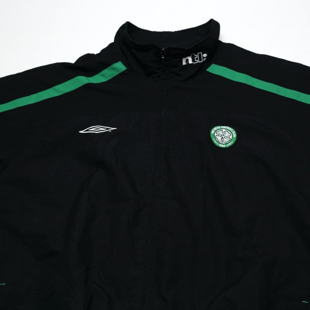 2002/03 Celtic Vintage Umbro Football Track Top Jacket (XL)