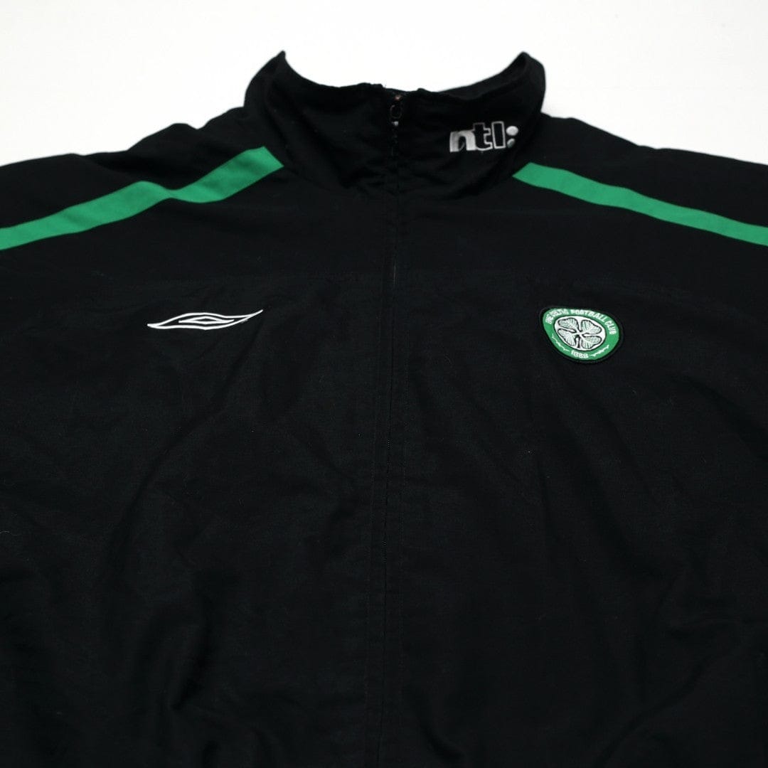 2002/03 Celtic Vintage Umbro Football Track Top Jacket (XL)
