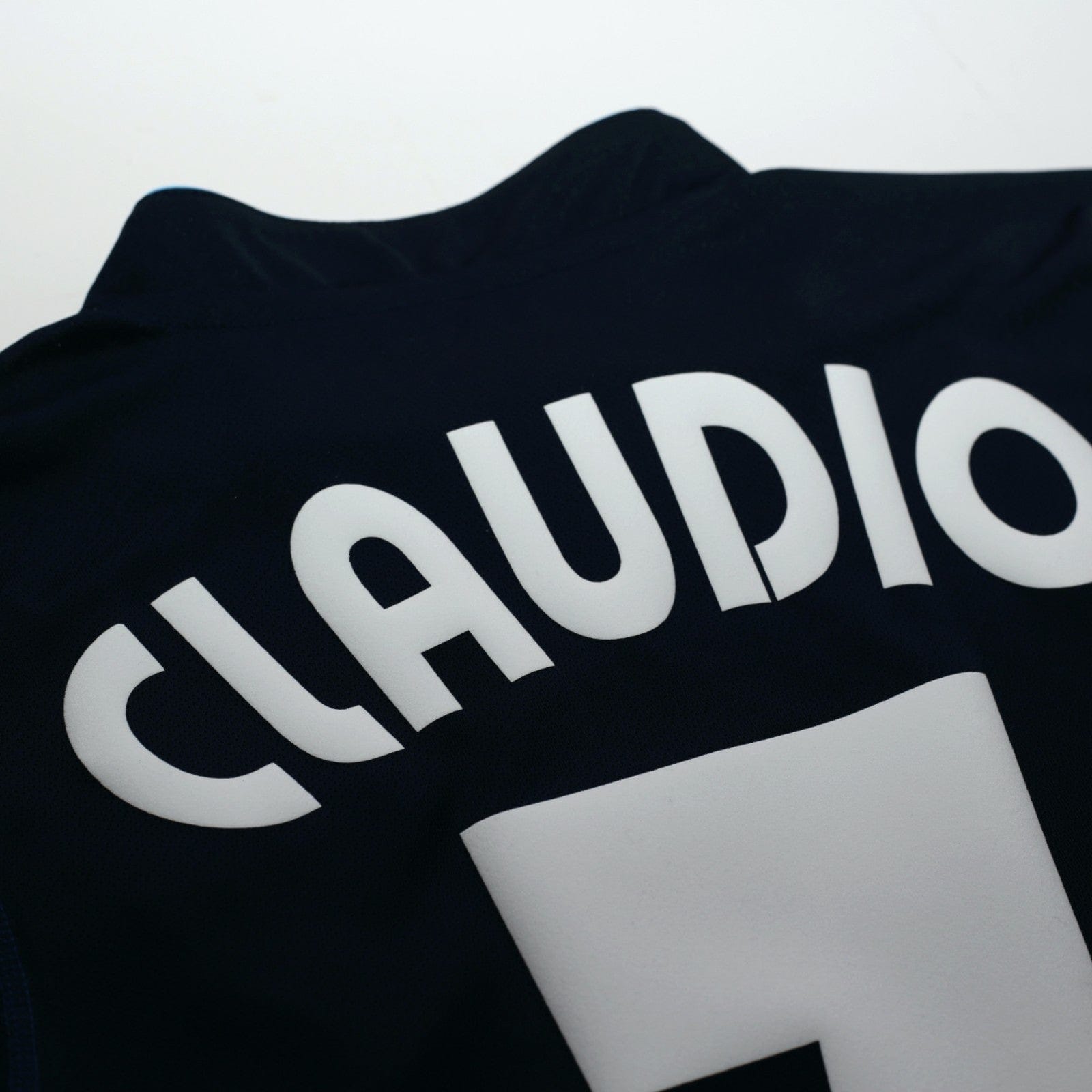 2002/03 Claudio Lopez #7 Lazio Vintage PUMA Away Football Shirt (M)