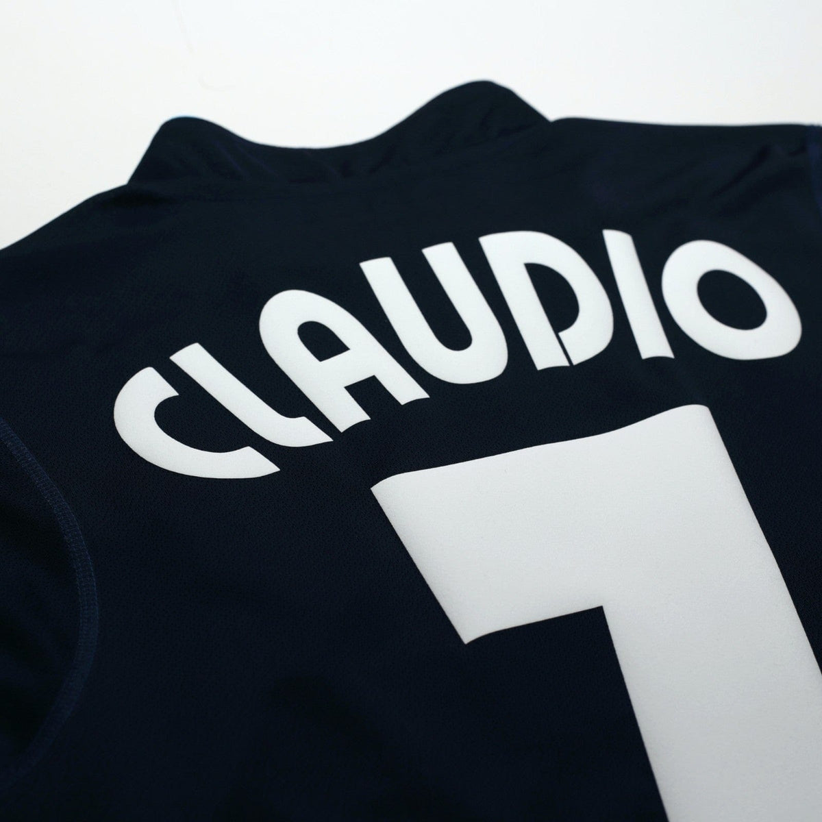 2002/03 Claudio Lopez #7 Lazio Vintage PUMA Away Football Shirt (M)