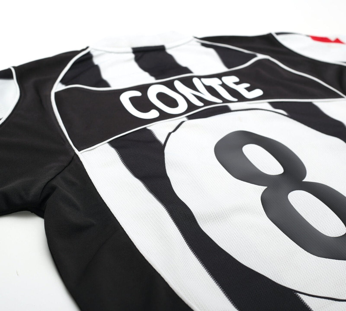 2002/03 CONTE #8 Juventus Vintage Lotto Home Football Shirt Jersey (L)