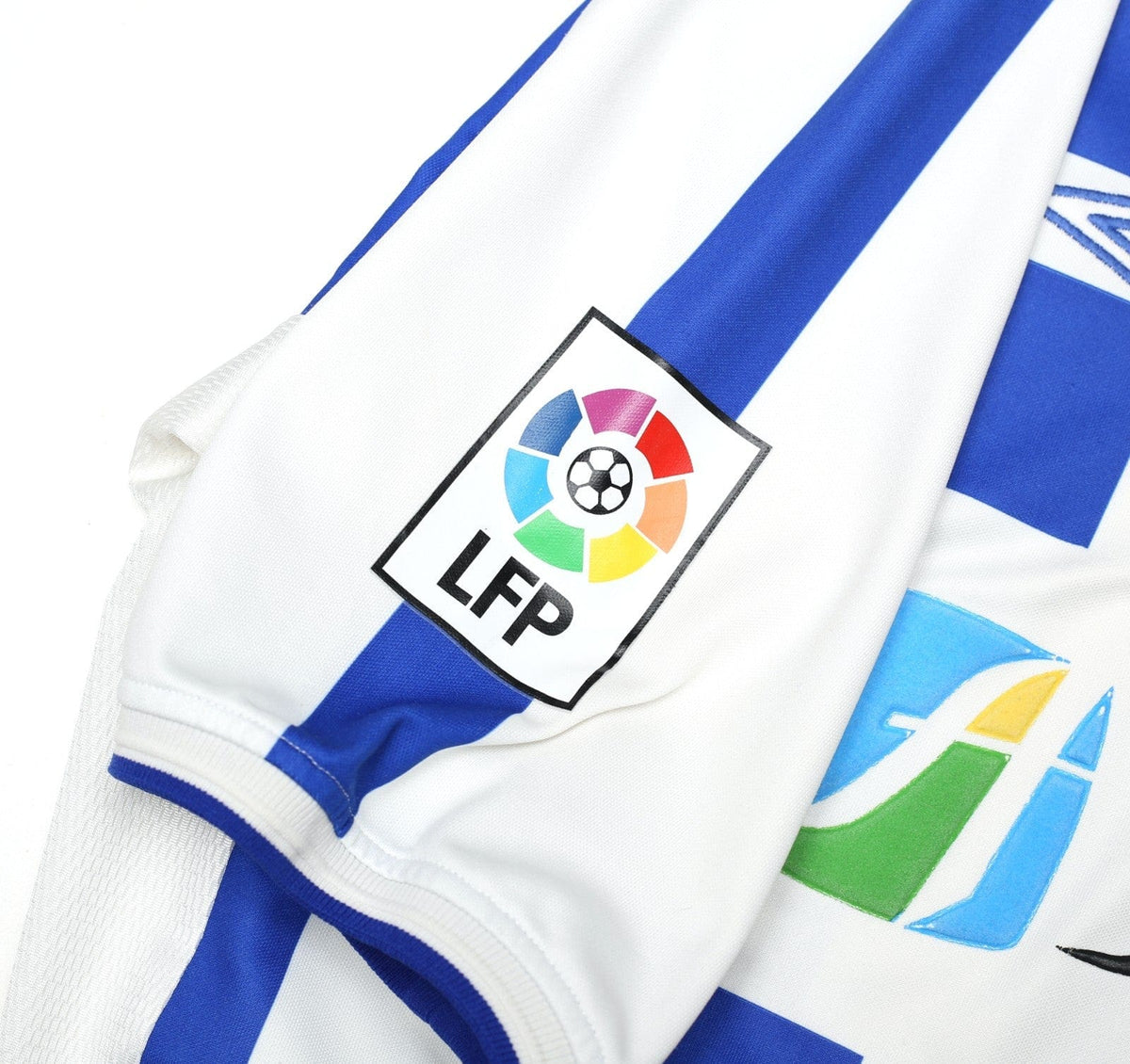 2002/03 D. SILVA #9 Malaga Vintage Umbro Home Football Shirt (XL)