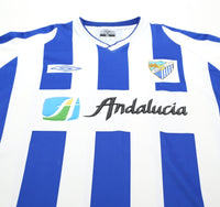 2002/03 D. SILVA #9 Malaga Vintage Umbro Home Football Shirt (XL)