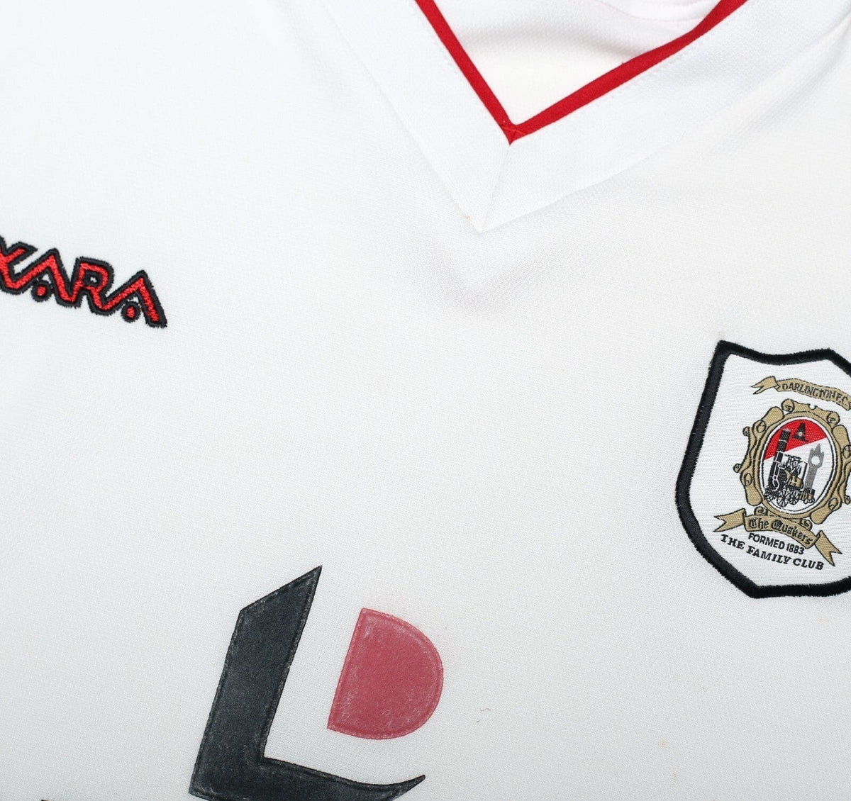 2002/03 DARLINGTON Vintage XARA Home Football Shirt (L)