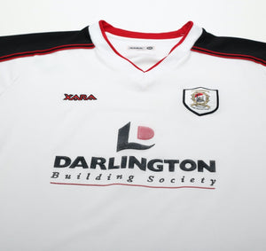 2002/03 DARLINGTON Vintage XARA Home Football Shirt (L)