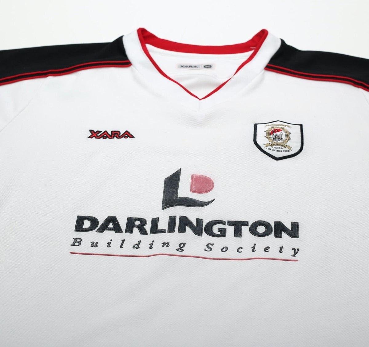 2002/03 DARLINGTON Vintage XARA Home Football Shirt (L)