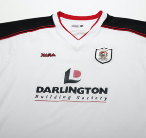 2002/03 DARLINGTON Vintage XARA Home Football Shirt (L)