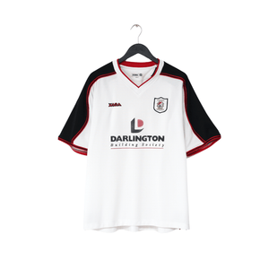 2002/03 DARLINGTON Vintage XARA Home Football Shirt (L)