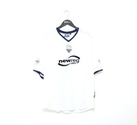 2002/03 David HEALY #11 Preston North End MATCH WORN Home Football Shirt (L)