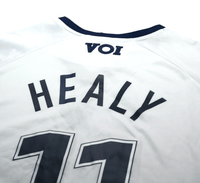 2002/03 David HEALY #11 Preston North End MATCH WORN Home Football Shirt (L)
